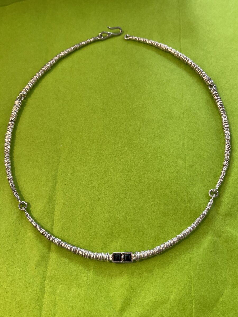 新品本物 Vtg Necklace Modernist 925 Sterling Kautokeino Juhls Signed シルバー