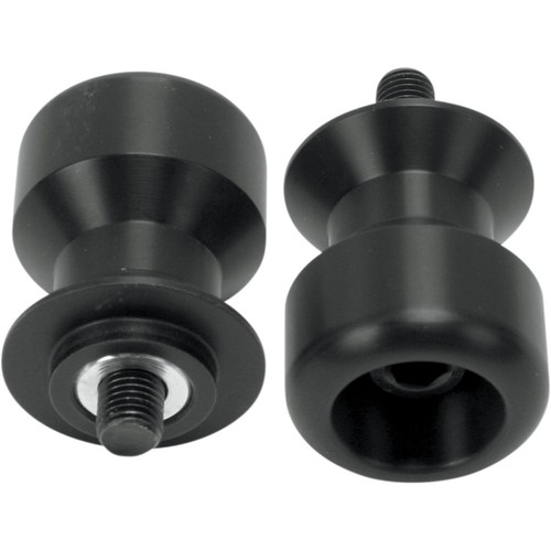 Swing Arm Spool Slider Kawasaki 2008 2009 2010 2011 2012 Ninja 250R EX250R Black - Picture 2 of 8