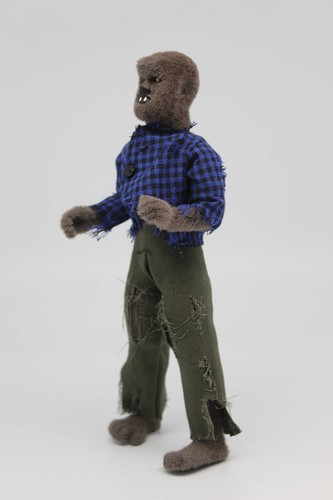 Mego Horror Flocked Werewolf Action Figure - Picture 7 of 9