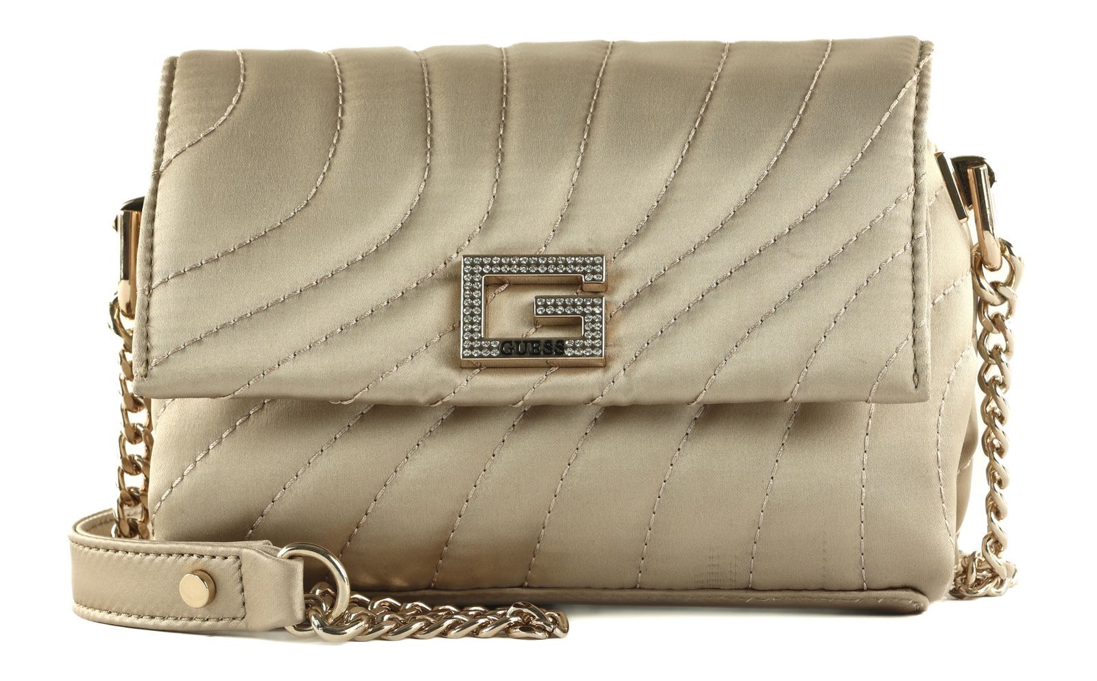 GUESS cross body bag Janek Mini Flap Crossbody Taupe