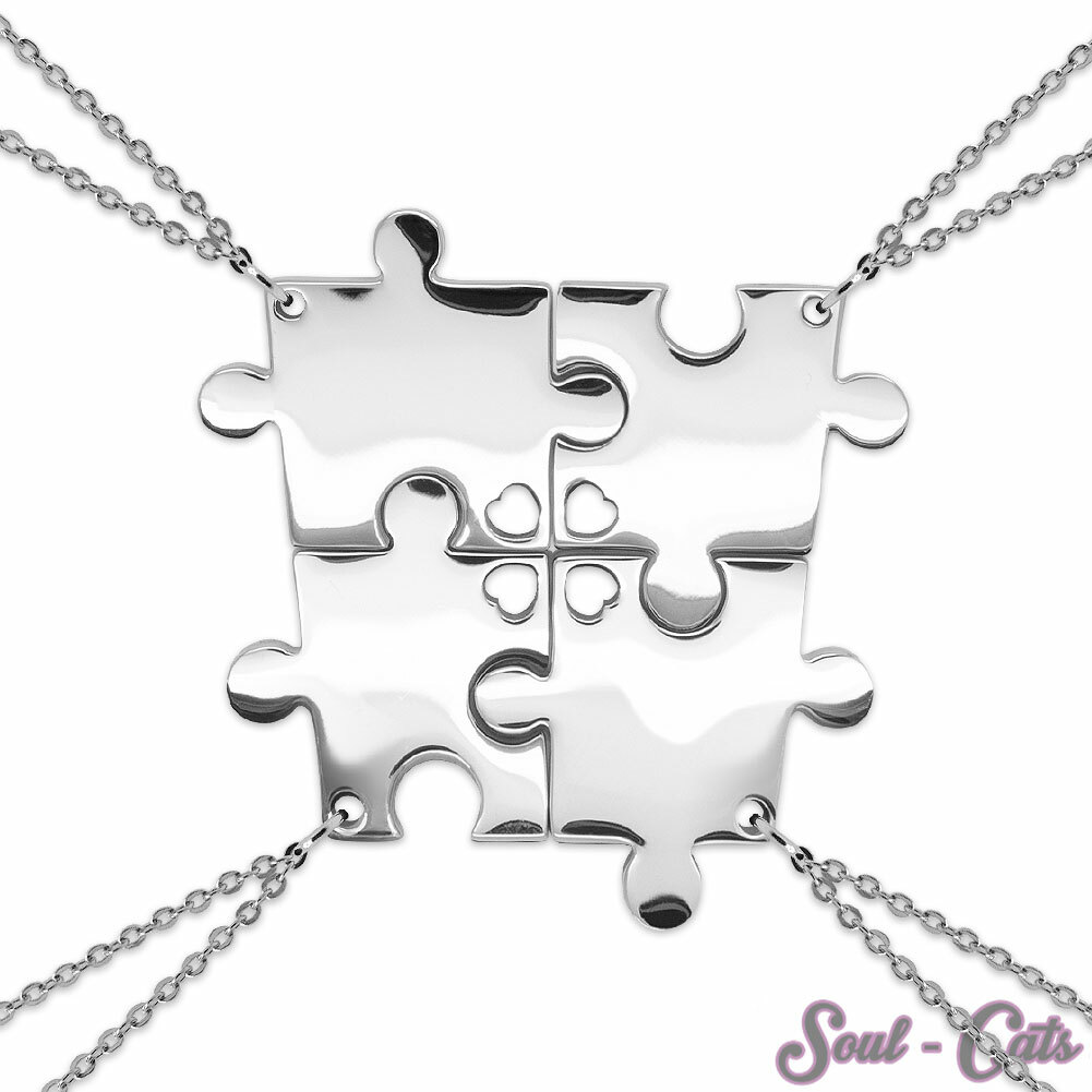 SoulCats Collana con o Senza Bracciale in Acciaio Inossidabile; Dimensioni: 6 mm; Colore: Oro; Selezione: Catena 50 cm