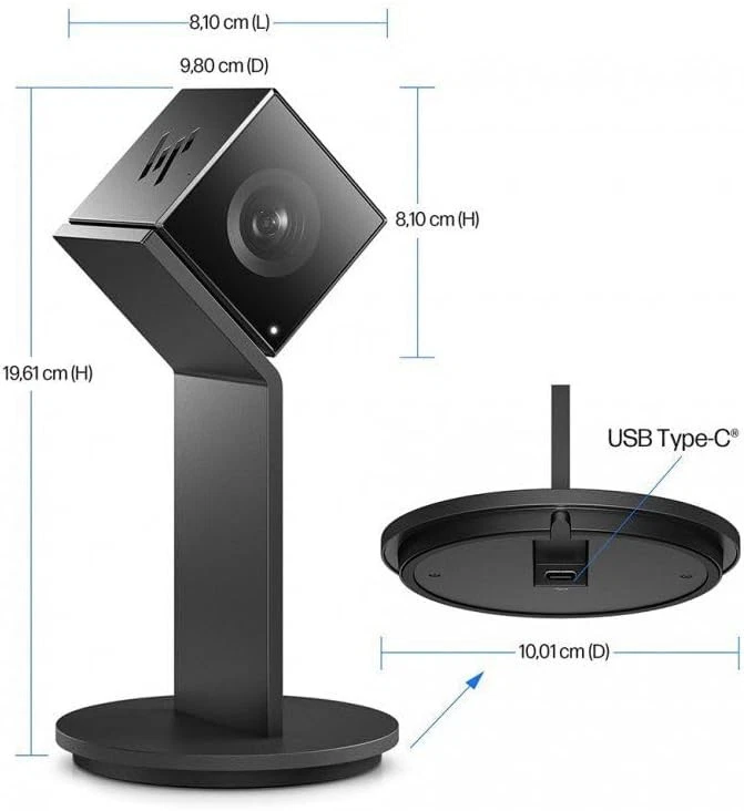 HP Presence See 4K AI Kamera Videokonferenzkamera Büro HomeOffice Office Camera - Bild 4 von 4