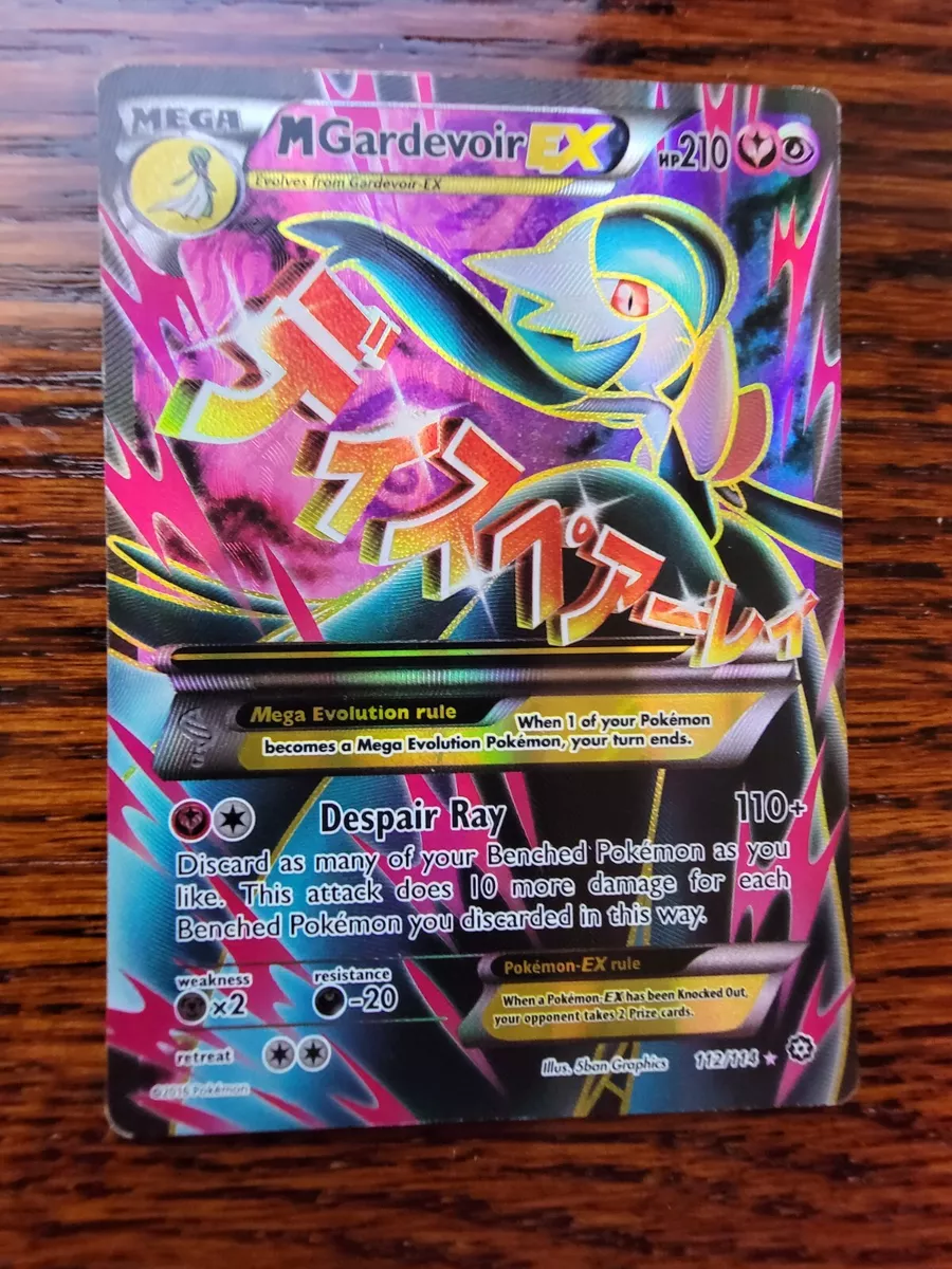 Mega-Gardevoir-EX - 112/114 - Full Art Ultra Rare - Pokemon Singles » XY  Steam Siege - Pink Bunny Games LLC