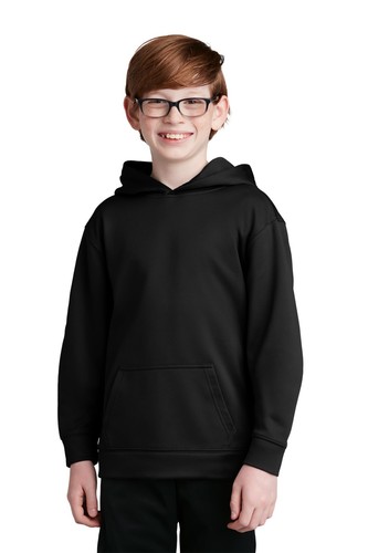 Sport-Tek YST244 Youth 100% Polyester Sport-Wick Fleece Hooded Pullover - Picture 4 of 45