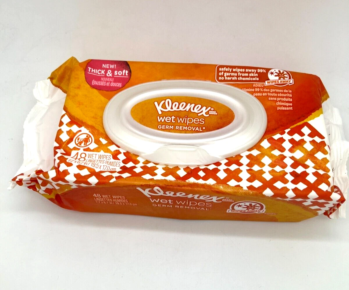 Kleenex germ removal wet wipes deals