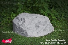 Large Faux Granite Boulder Hide/Cover Septic ...