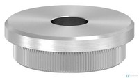 Edelstahl Stopfen FüR Rohr 42,4X3,0Mm, Flach Mit Bohrung, V2A | Steinbacher©