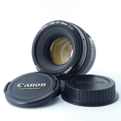 MINT] Canon EF 50mm f/1.4 USM Prime Standard AF Lens for Canon EF