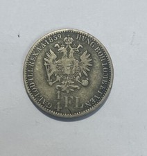 Franc Joseph 1 Austria Emperor - 1859  1/4 Florin Coin 