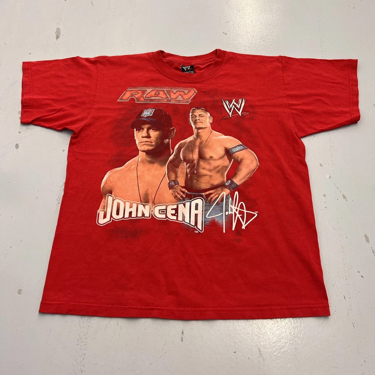 red john cena shirt