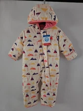 NWT COLUMBIA  SNUGGLY BUNNY BUNTING DOWN MOUNTAIN SNOWSUIT 18-24 M