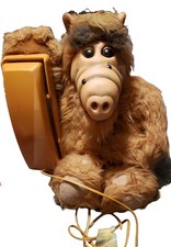 Vintage 1980s Plush ALF Wired Corded Phone ALF Sitcom Weird Phone Untested  618S