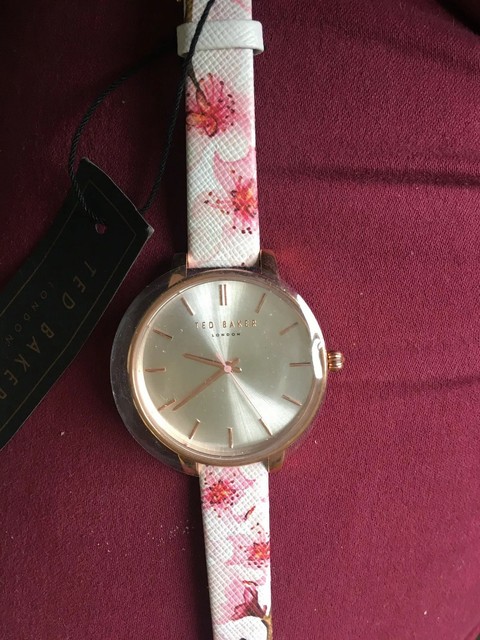 pink ted baker watch