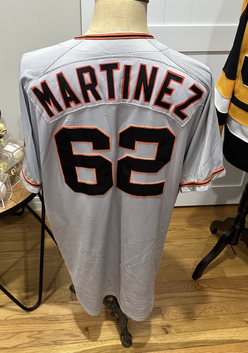 San Francisco Giants Arizona League Martinez Rawlings Game Worn Jerseys Men 48