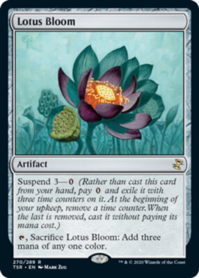 [1x] Lotus Bloom Near Mint, English Time Spiral Remastered MTG Magic