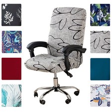 Stretchable computer swivel chair cover Desk chair protection, household items