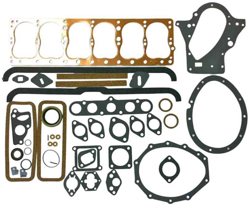 Juego de juntas de motor de 6 cilindros DeSoto Chrysler 1946-1954 1064680 Foto 2 de 3