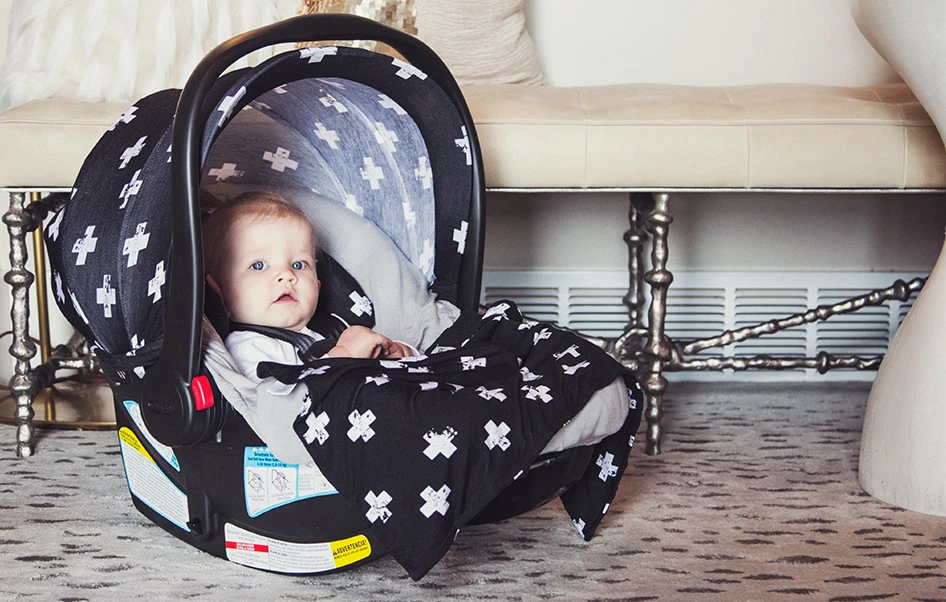 Juego de 5 cubiertas Ethan para asiento de coche con dosel de asiento de coche caboodle Foto 2 de 3