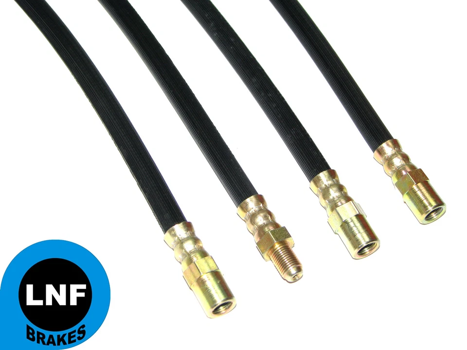 Manguera freno delantero trasero mercedes-benz 220sb 220seb 230s w111 x4 63 64 65 66 67 68 Foto 2 de 4