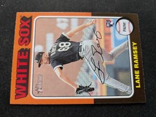 2024 Topps Heritage Baseball Card # 353 Lane Ramsey, Chicago White Sox RC (NM)