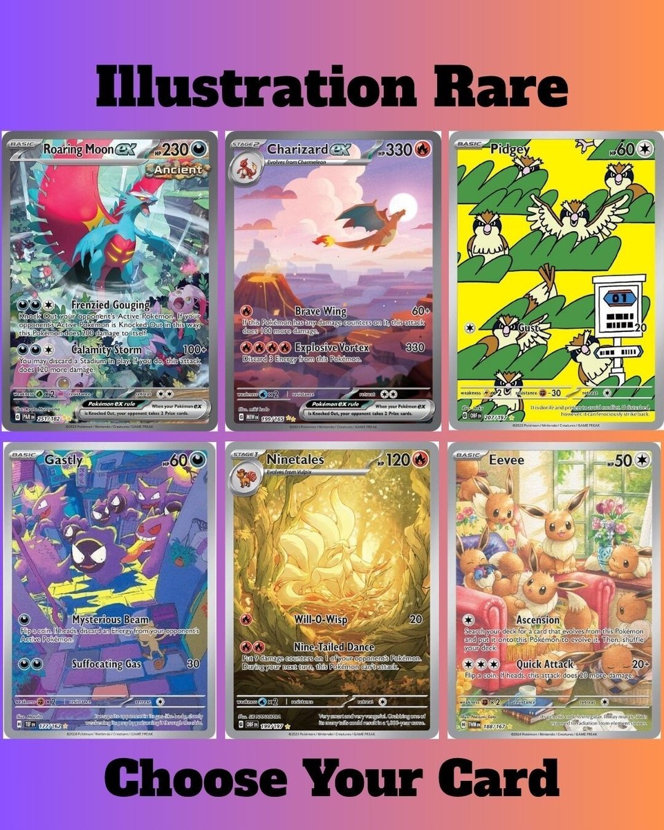 special illustration rare pokemon cards list Pokemon Card ULTRA RARE Pack! main image 0