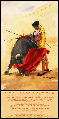 Bullfighting - Plaza De Toros De Acapulco #5 Canvas Art Poster 12''x 24