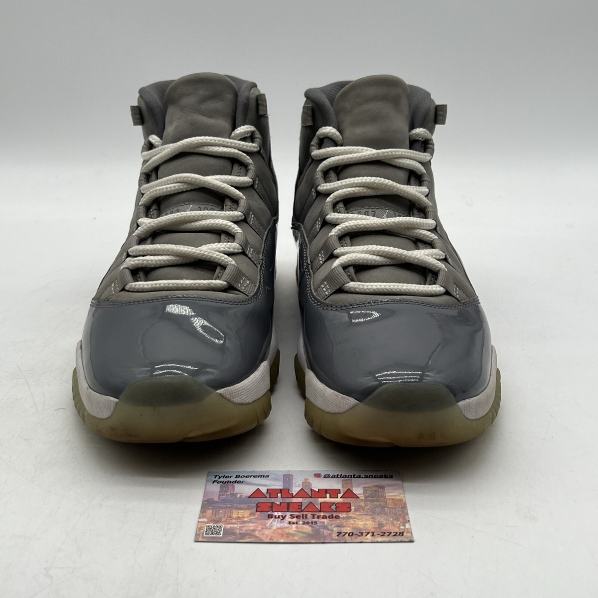 Size 10.5 - Jordan 11 Retro High Cool Grey White (CT8012-005 Size 10.5 - Jordan 11 Retro High Cool Grey White (CT8012-005