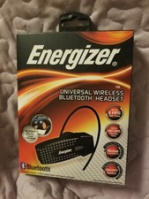 Energizer Universal Wireless Bluetooth Ear Piece Headset. Condition is New,...