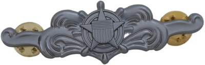 US COAST GUARD CUTTERMAN ENLISTED BADGE PIN SILVER DRESS LAPEL PIN | eBay