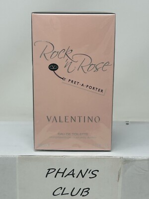 Rock'n Rose Pret-A-Porter by Valentino Eau de Toilette 1.7 fl oz / 50 ml NIB