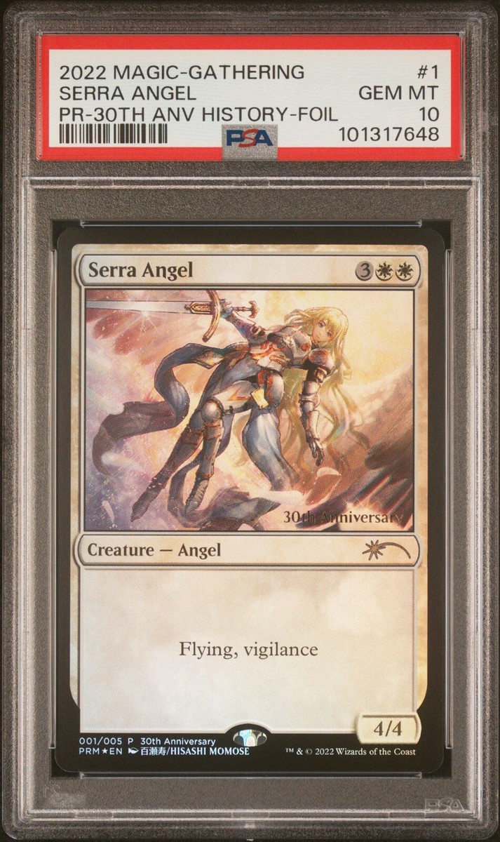 英語版 MTG セラの天使/Serra Angel 旧枠 foil PSA 10 PSA 10 Serra