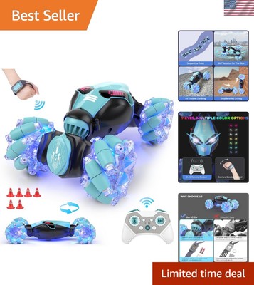 4WD Remote Control Car - Gesture Sensor Off Road Stunt Vehicle for Kids