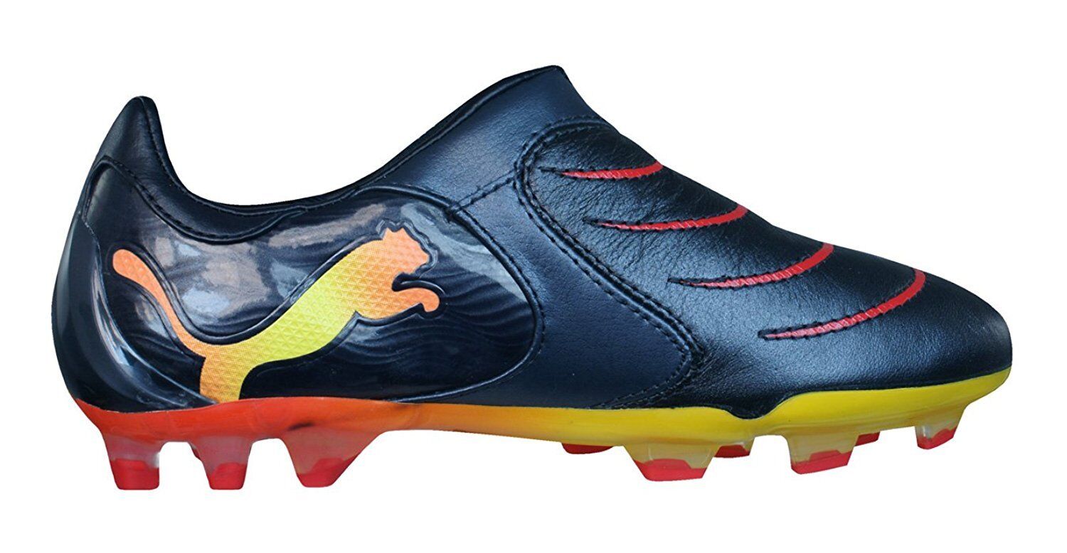 red puma soccer cleats