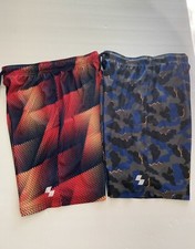 Children's Place Lot of 2 Boys' Sport Print Mesh Performance Basketball Shorts