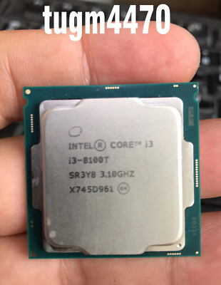 Intel Core i3-8100t sr3y8 CPU processor 3.1ghz quad-core lga1151 interface 35w-