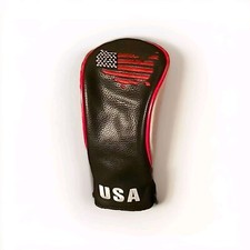 USA United States Flag Fairway Wood Headcover With Adjustable Tag - Misc 5