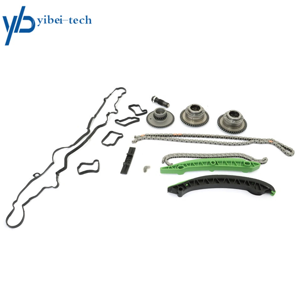 Kit de cadena de distribución ajustador de árbol de levas para Mercedes Benz W204 C180 C250 SLK250 1,8 L Foto 3 de 4