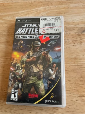 Star Wars Battlefront Renegade Squadron CIB Complete PSP Tested