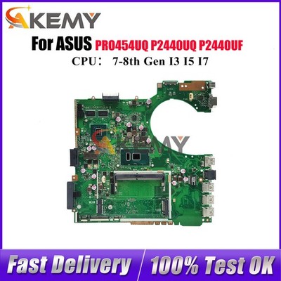 P2440UQ Laptop Motherboard For ASUS ProArt PRO454UQ P2440UF P2440U Mainboard
