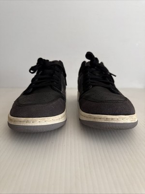 Nike X Air Jordan 1 Men 11 Low SE Craft Inside Out Black Gra Sneaker DN1635-001 Nike Air Jordan 1 Low SE Craft  main image 3