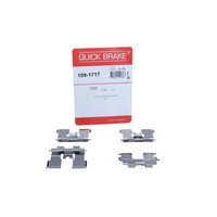 Quick Brake ZubehöRsatz Scheibenbremsbelag FüR Hyundai Santa Fé II CM 2.2