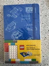 lego moleskine Plain Notebook Blue