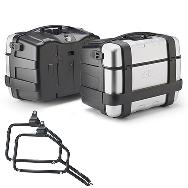 Givi TRK46 Seitenkoffer Rahmen Aluminium 46LT Suzuki GSF 1250 Bandit 2007-2008-image