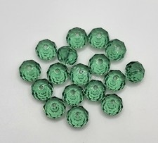 Swarovski Crystal Erinite Briolette/Donut 5040 Beads; 6mm 12pc or 8mm 6pc 