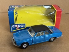 Corgi Jaguar XJ12C, 1:36 Scale, Die Cast, No 286, Blue, Rare, Mint Condition .