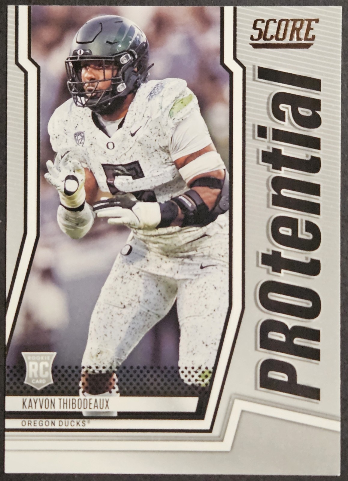 2022 Panini Score PROtential #P-KT Kayvon Thibodeaux Rookie RC Oregon Ducks