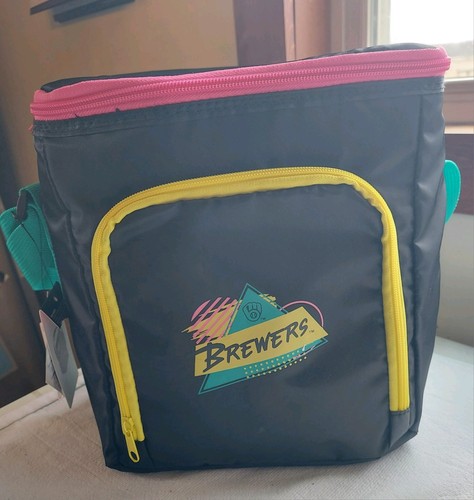Milwaukee Brewers MLB Licensed Soft Side Cooler By Logo Insulated Lunchbox