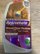 Rejuvenate Professional Wood Floor Restorer High Gloss Extra Durable 32oz New