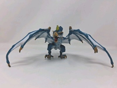 Schleich Eldrador Blue Dragon Wyvern D-73527 Retired Toy 10  Action Figure