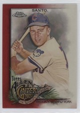 2022 Topps Allen & Ginter Chrome Red Refractor 3/5 Ron Santo #188 HOF 19zq